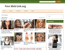 Tablet Screenshot of freeweblink.org
